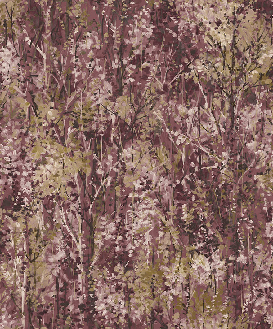 Verdant Wallpaper - Berry - Holden Décor - 36360 - Premier Wallcovering