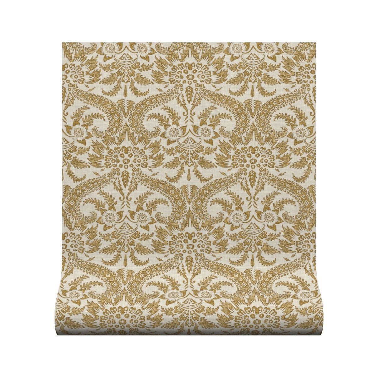 Versailles Wallpaper - Gold - Warner House - Premier Wallcovering