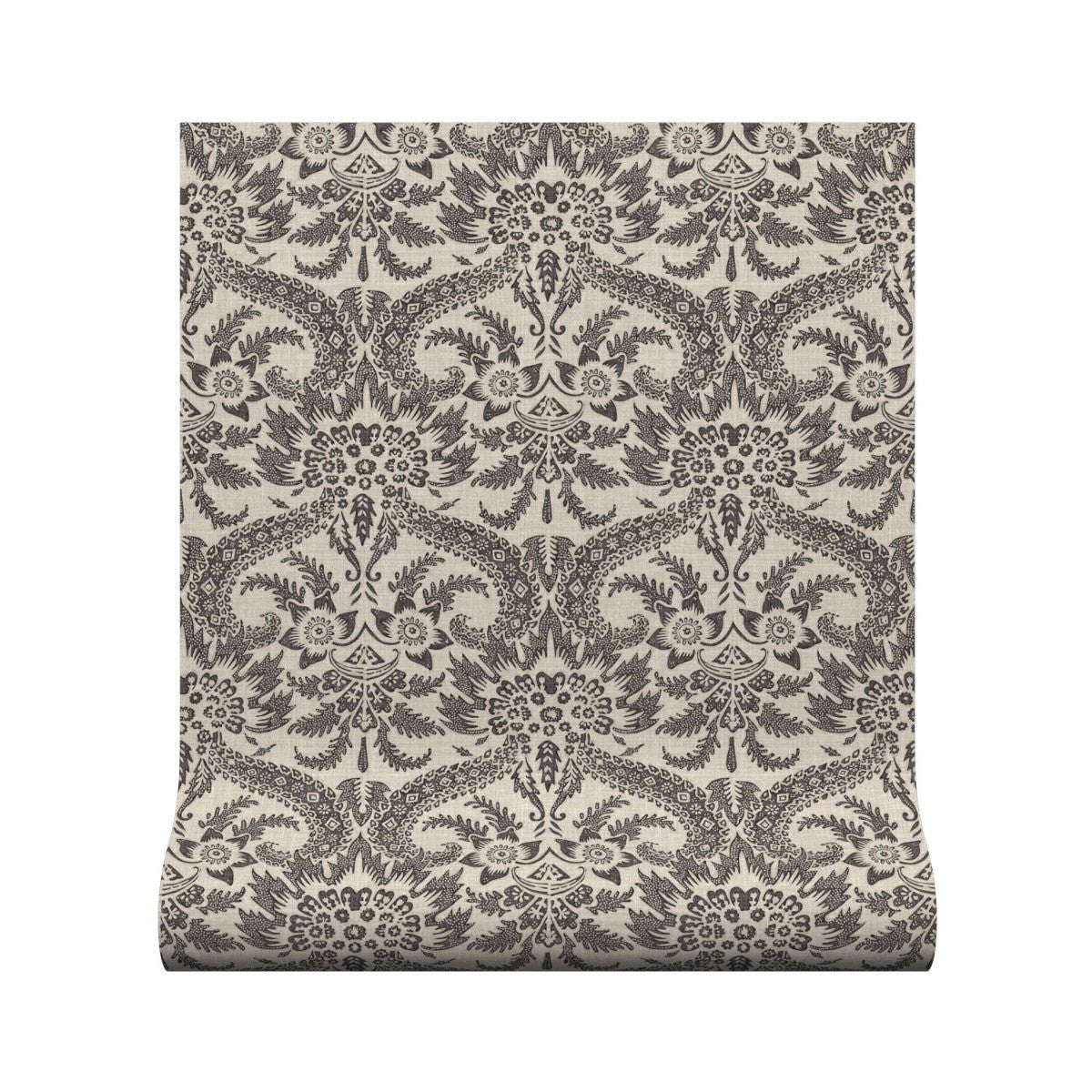 Versailles Wallpaper - Charcoal - Warner House - Premier Wallcovering