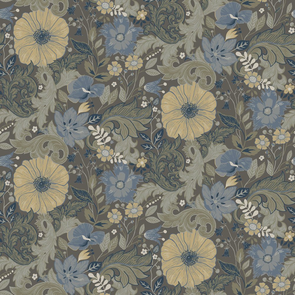 Victor Wallpaper - Brown - Midbec - 13135 - Premier Wallcovering