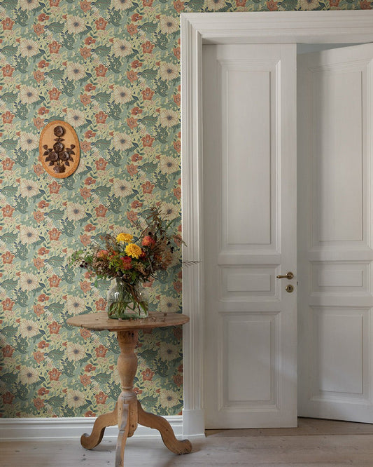 Victor Wallpaper - Yellow/Green - Midbec - 13111 - Premier Wallcovering