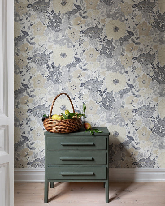 Victoria Wallpaper - Neutral - Midbec - 13106 - Premier Wallcovering