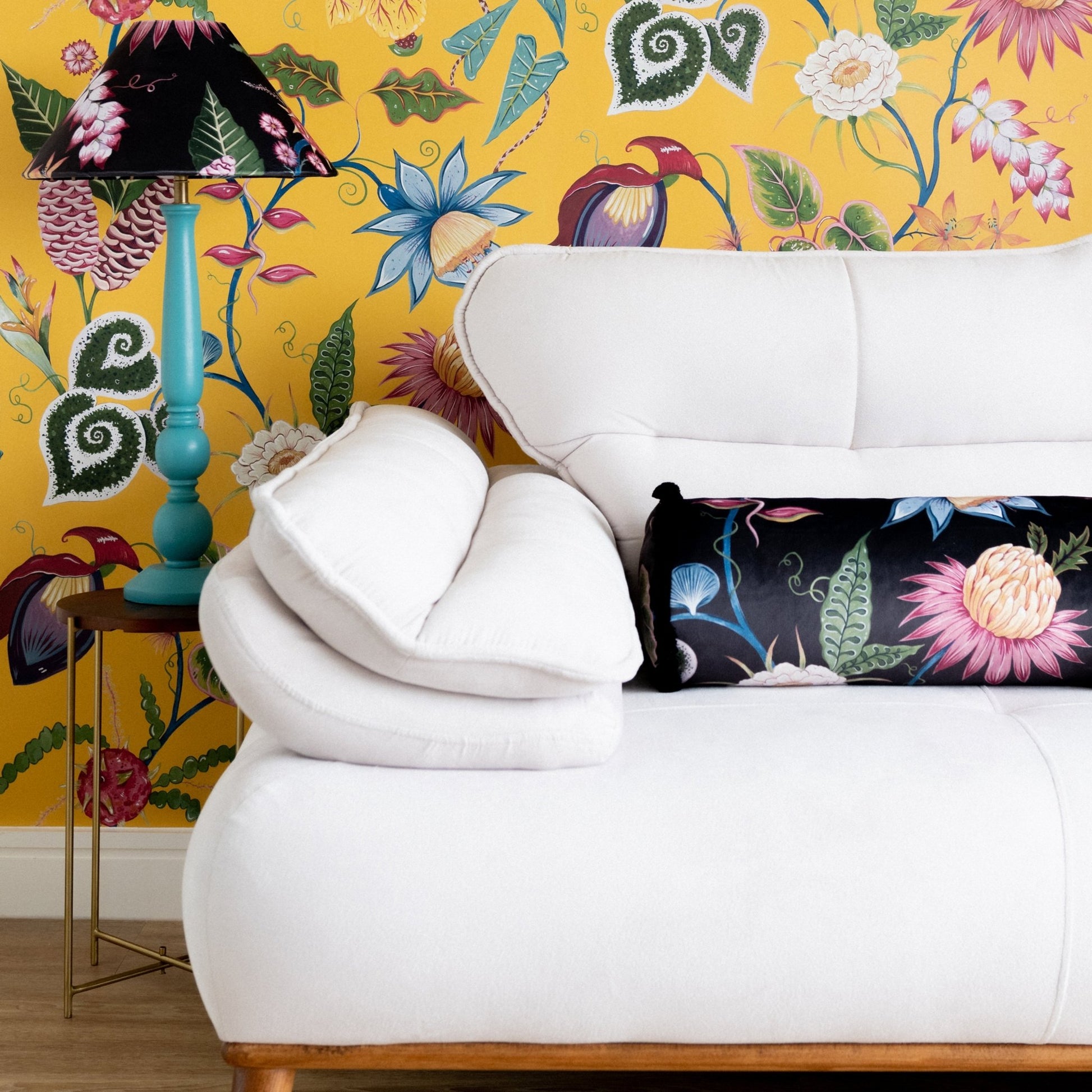 Vida Wallpaper - Citrine-Yellow - Wear The Walls - VICY807670 - Premier Wallcovering