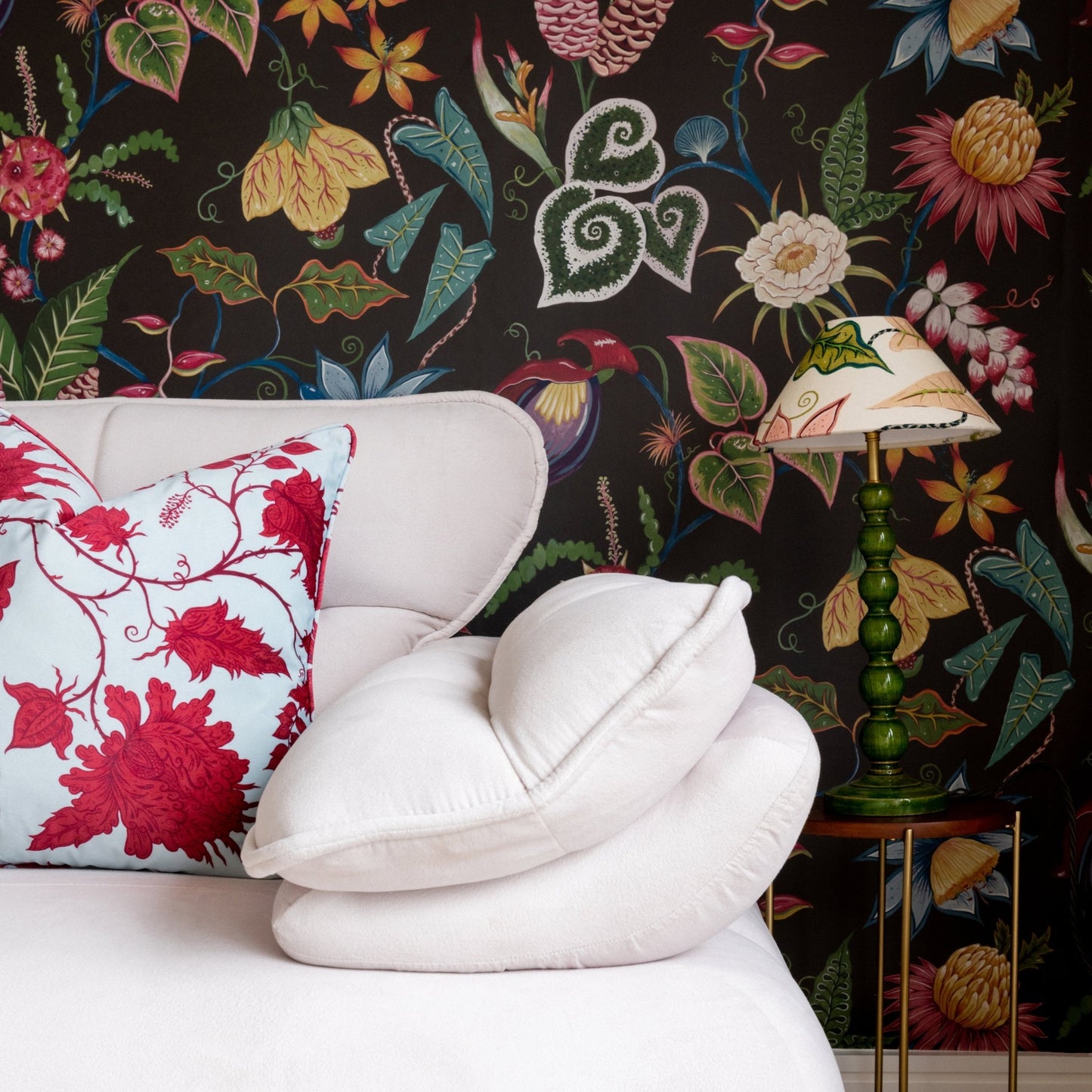 Vida Wallpaper - Obsidian-Black - Wear The Walls - VIOB807670 - Premier Wallcovering