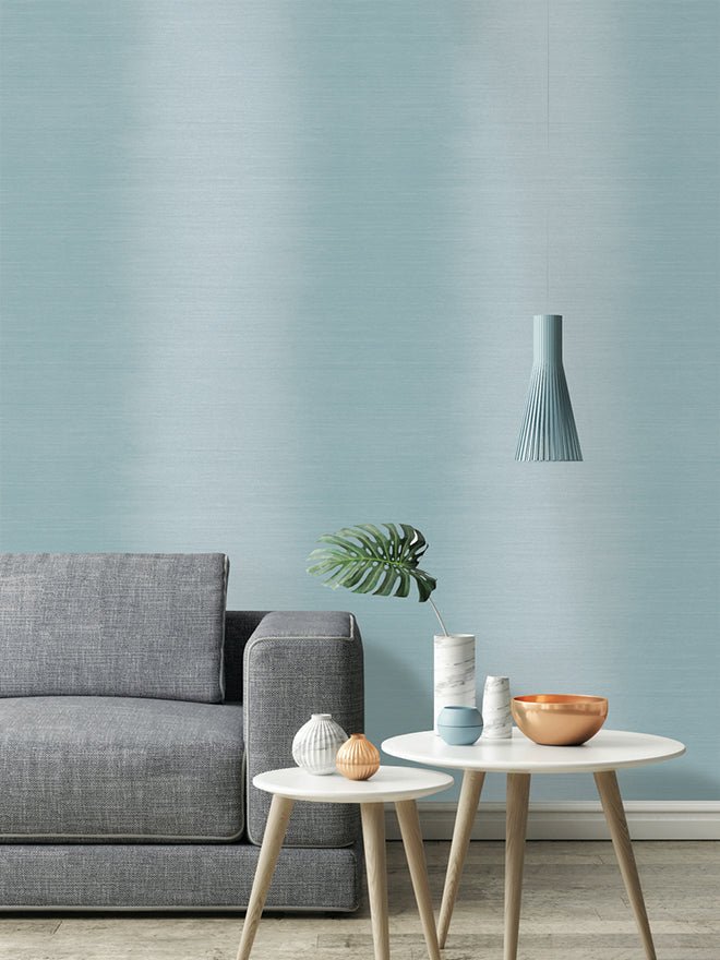 Vignette Stripe Wallpaper - Blue - Holden Décor - 90241 - Premier Wallcovering