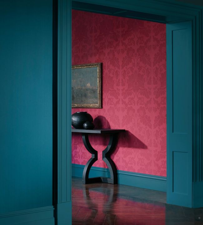 Villandry Wallpaper - Cinnabar - ZPAL312700 - Zoffany - Premier Wallcovering