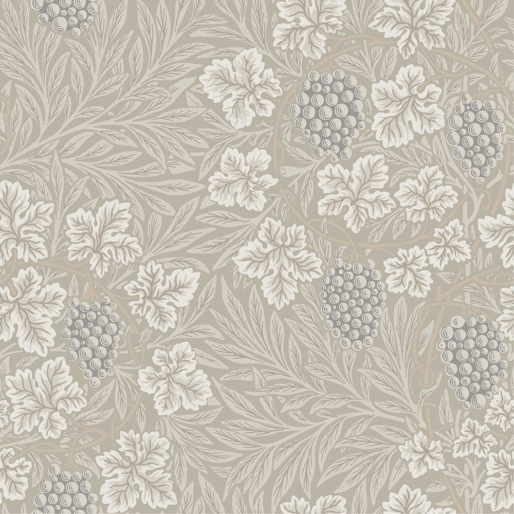 Vine Wallpaper - Gray - Midbec - 82017 - Premier Wallcovering