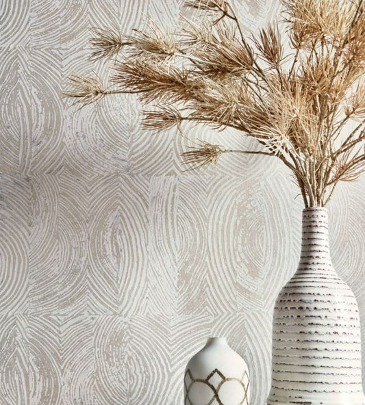 Volar Wallpaper - Neutral - Thibaut - T410 - Premier Wallcovering