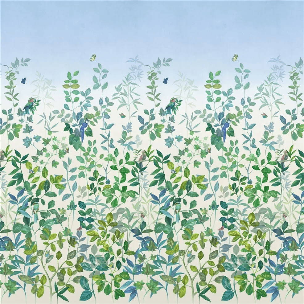 Voliere Wallpaper - Sky - PDG1171/02 - Designers Guild - Premier Wallcovering