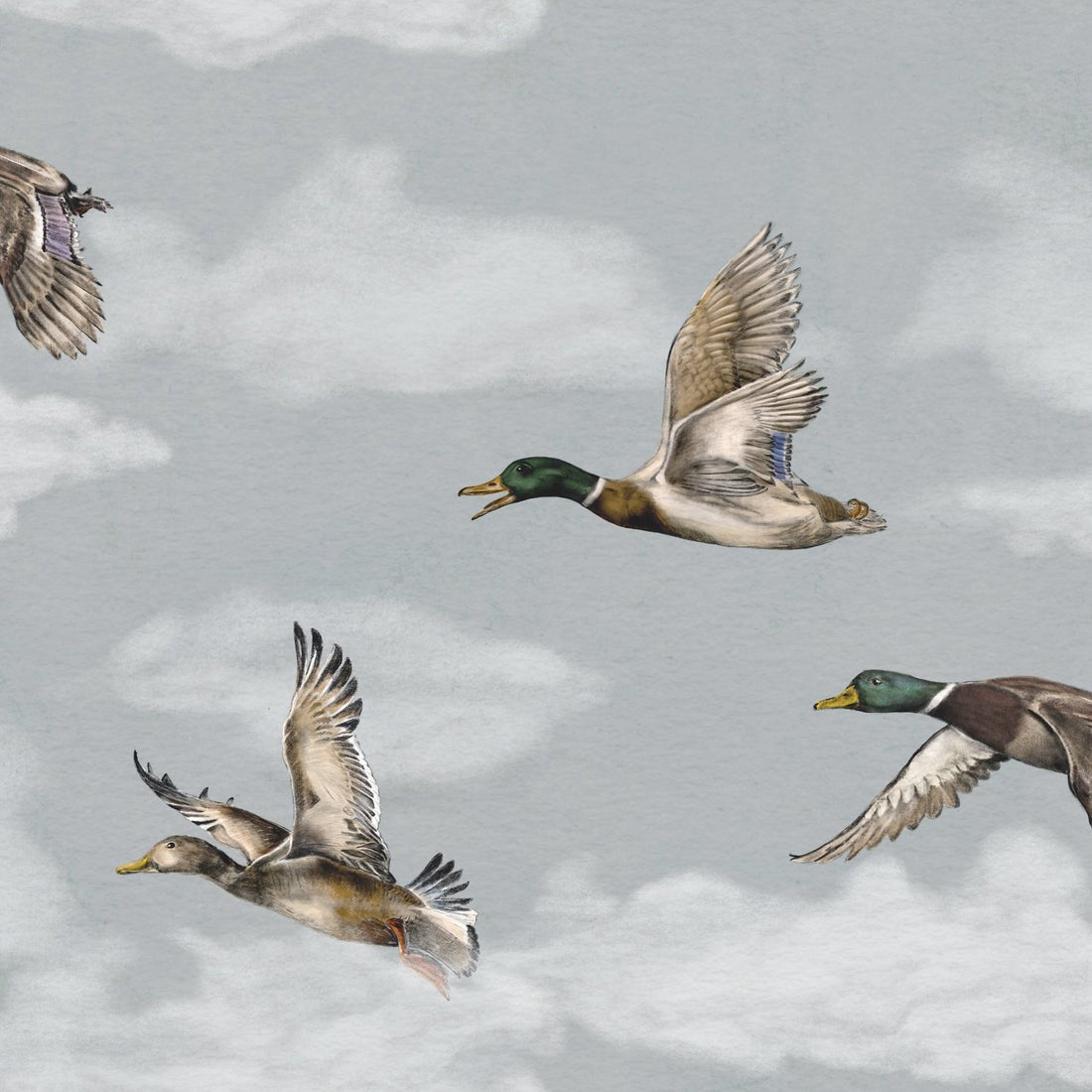 Voyage Wallpaper - Nordic Grey - Summer Gray - Premier Wallcovering