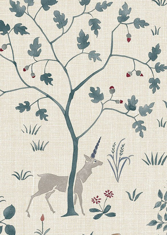 Voysey Park Wallpaper - Cluny - Lewis & Wood - Premier Wallcovering