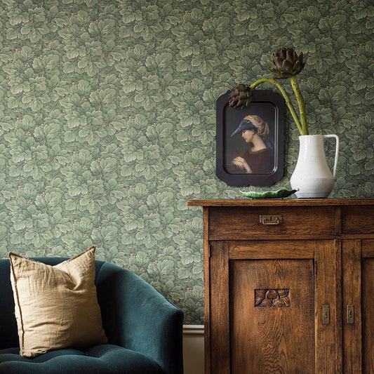 Waldemar Wallpaper - Green - Boråstapeter - 4544 - Premier Wallcovering