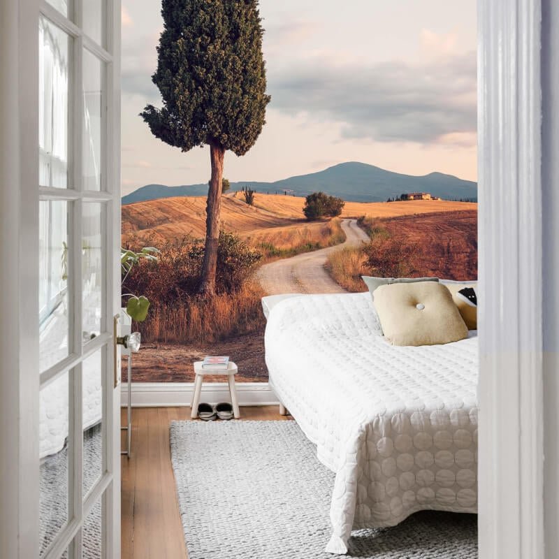 Cypress Road Wall Mural - Multi - Anaglypta - 5544-4 - Premier Wallcovering