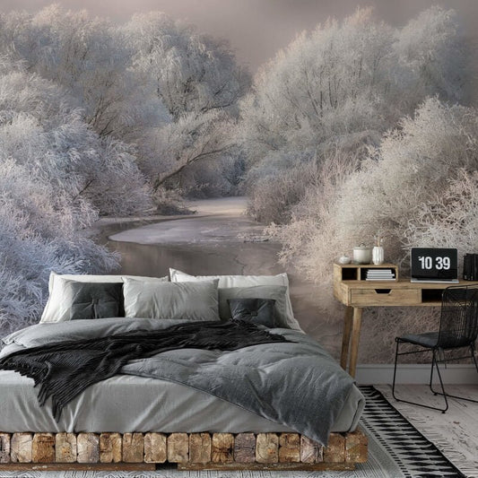 Frozen Wall Mural - Forest - Anaglypta - 5161-8 - Premier Wallcovering