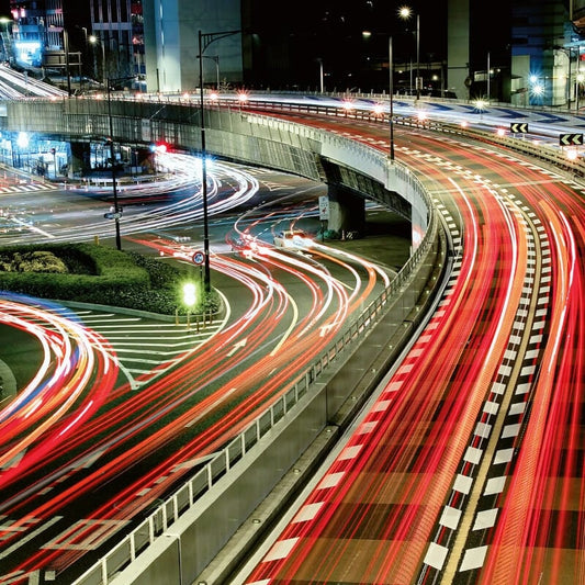 Urban Lightstripes Wall Mural - Multi - Anaglypta - 5091-8 - Premier Wallcovering