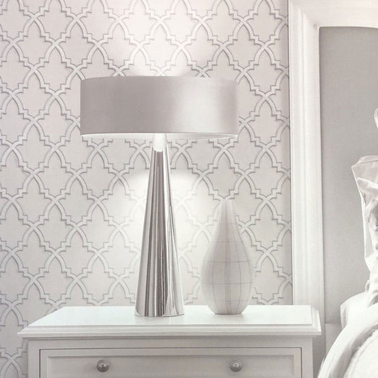 Wallstitch Wallpaper - Light Grey - Design ID - DE120021 - Premier Wallcovering