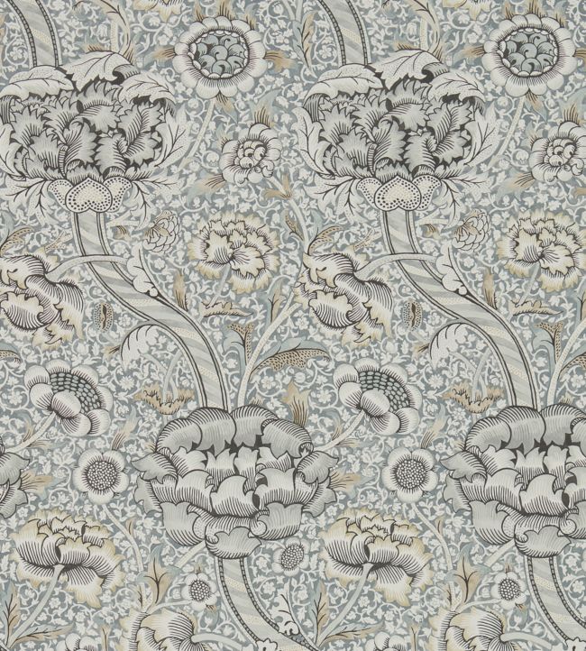 Wandle Wallpaper - Grey/Stone - 216423 - Morris & Co - Premier Wallcovering