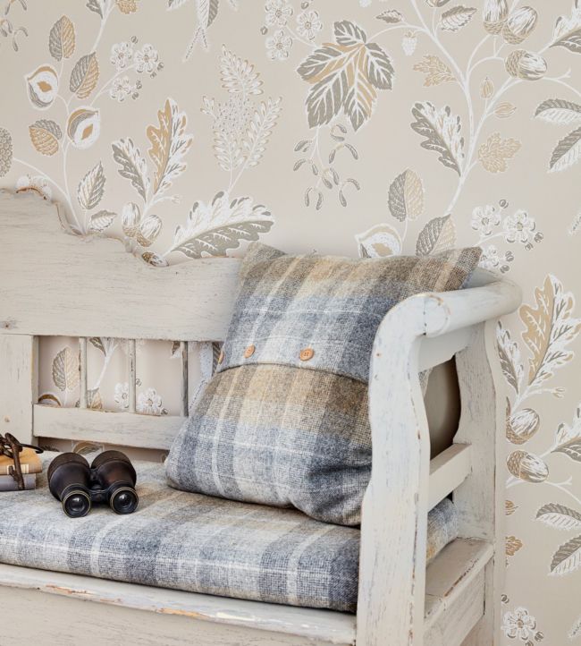 Warwick Wallpaper - Linen - DYSI216616 - Sanderson - Premier Wallcovering