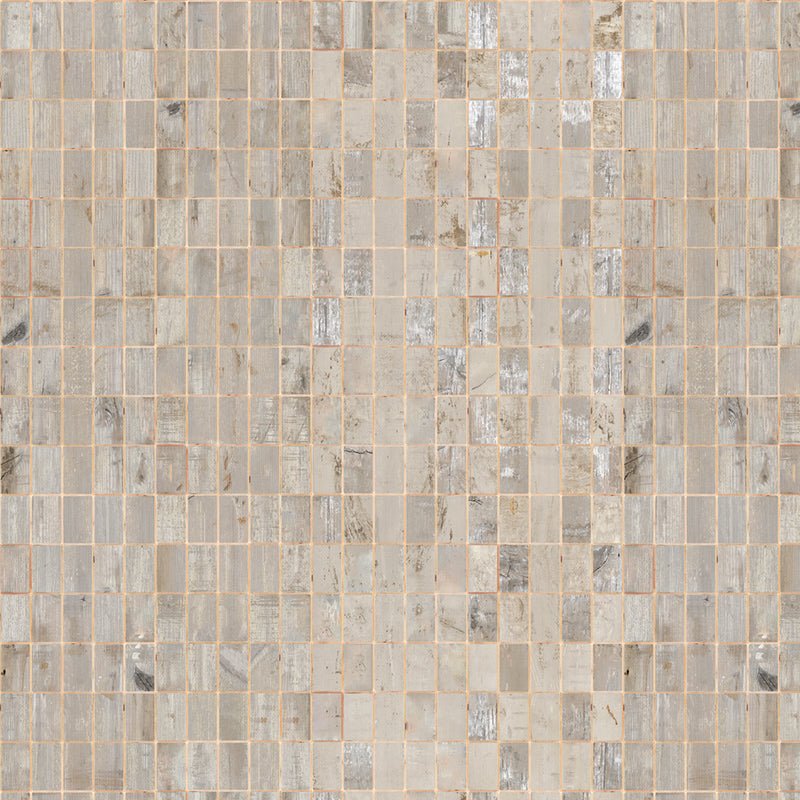 Waste Tiles Wallpaper - Grey - NLXL - PHE - 24 - Premier Wallcovering