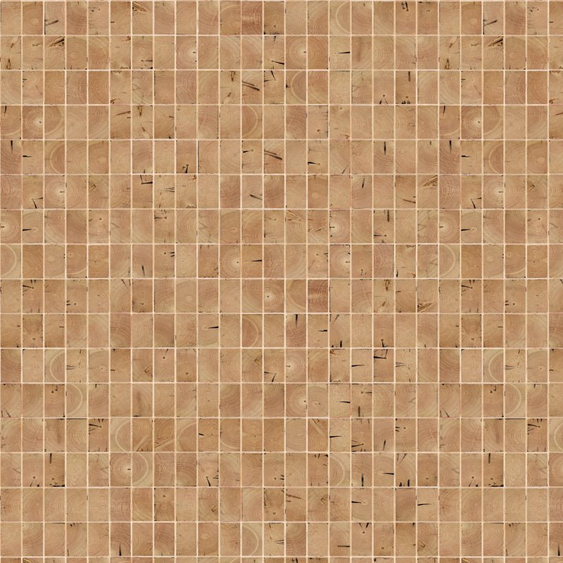 Waste Tiles Wallpaper - Tan - NLXL - PHE - 28 - Premier Wallcovering