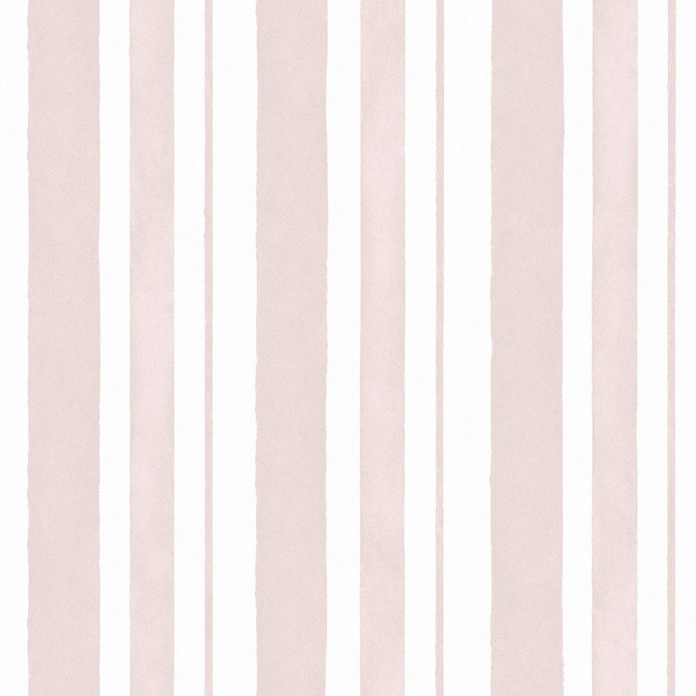 Watercolour Stripe Wallpaper - Shabby Chic - 125116 - Premier Wallcovering