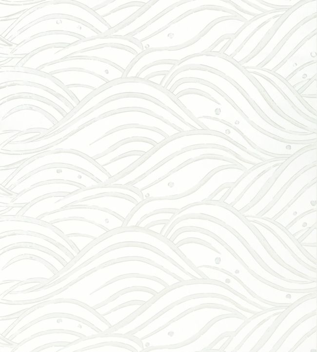 Waves Wallpaper - Pearl - AT9878 - Anna French - Premier Wallcovering