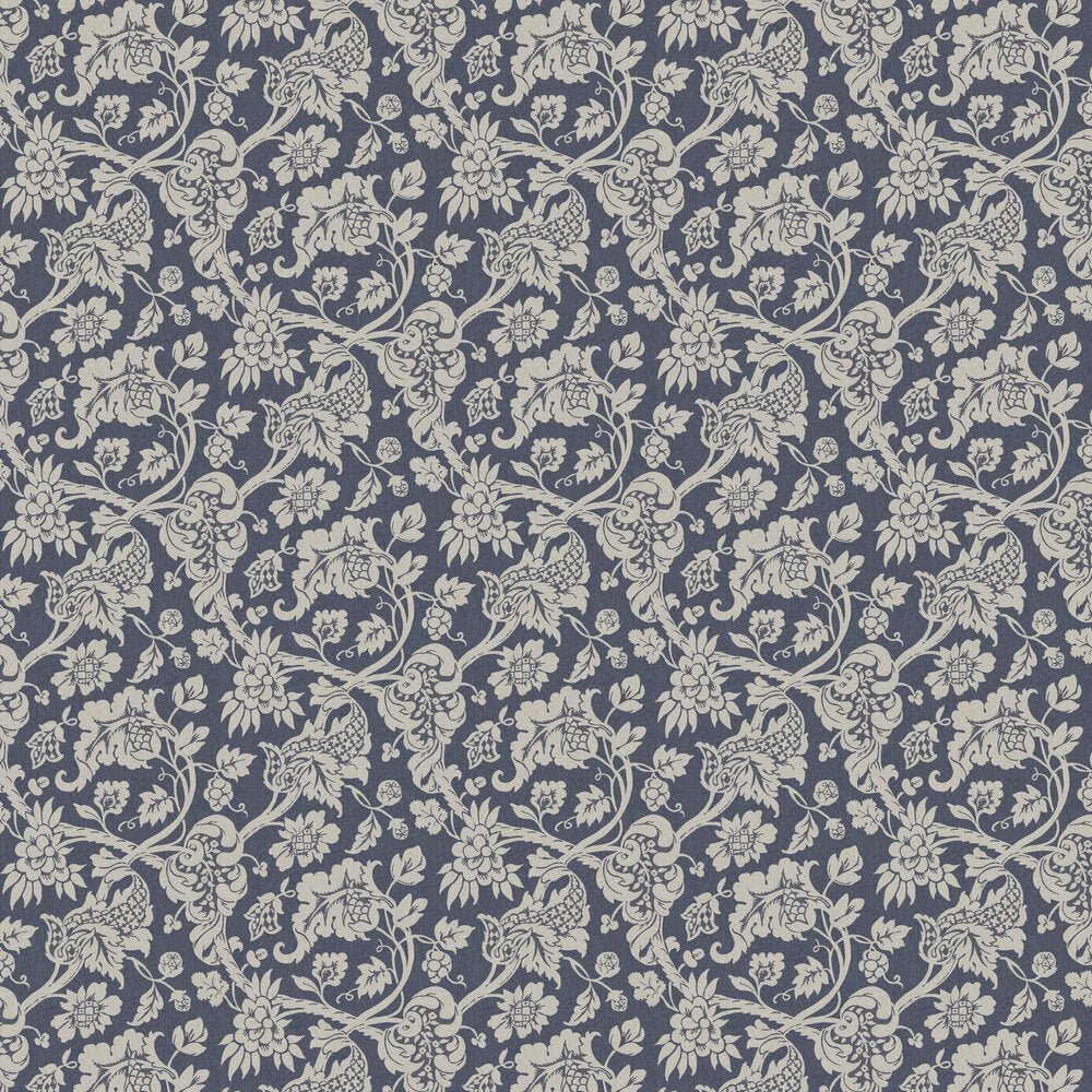 Westcombe Wallpaper - Midnight Blue - Timothy Wilman - TW2573 - Premier Wallcovering