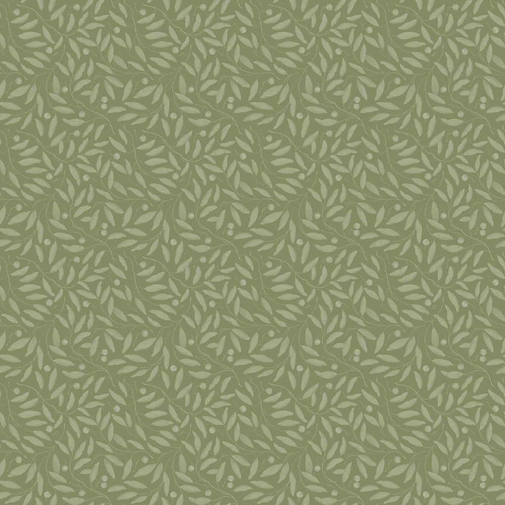 Whispering Leaves Wallpaper - Olive Tree - LAN100374 - Lucie Annabel - Premier Wallcovering