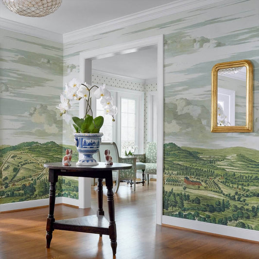 Whitcombe Park Mural Wallpaper - Natural - ATM57888 - Anna French - Premier Wallcovering