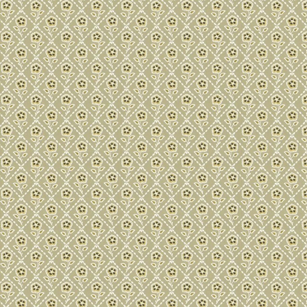 Whitehall Wallpaper - Moutarde - Little Greene - 0284WHMOUTA - Premier Wallcovering