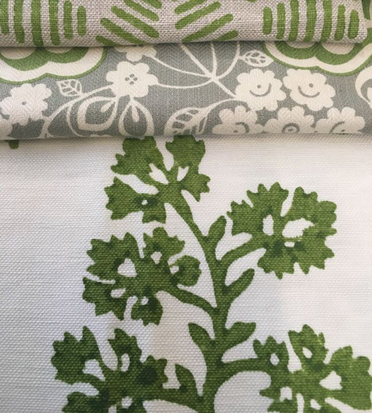 Wild Flower Fabric - Soft Blue - Baker Lifestyle - PP50483 - 7 - Premier Wallcovering