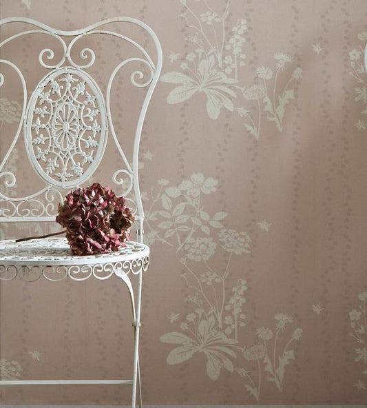Wild Meadow Wallpaper - Plaster - BG0200101 - Barneby Gates - Premier Wallcovering