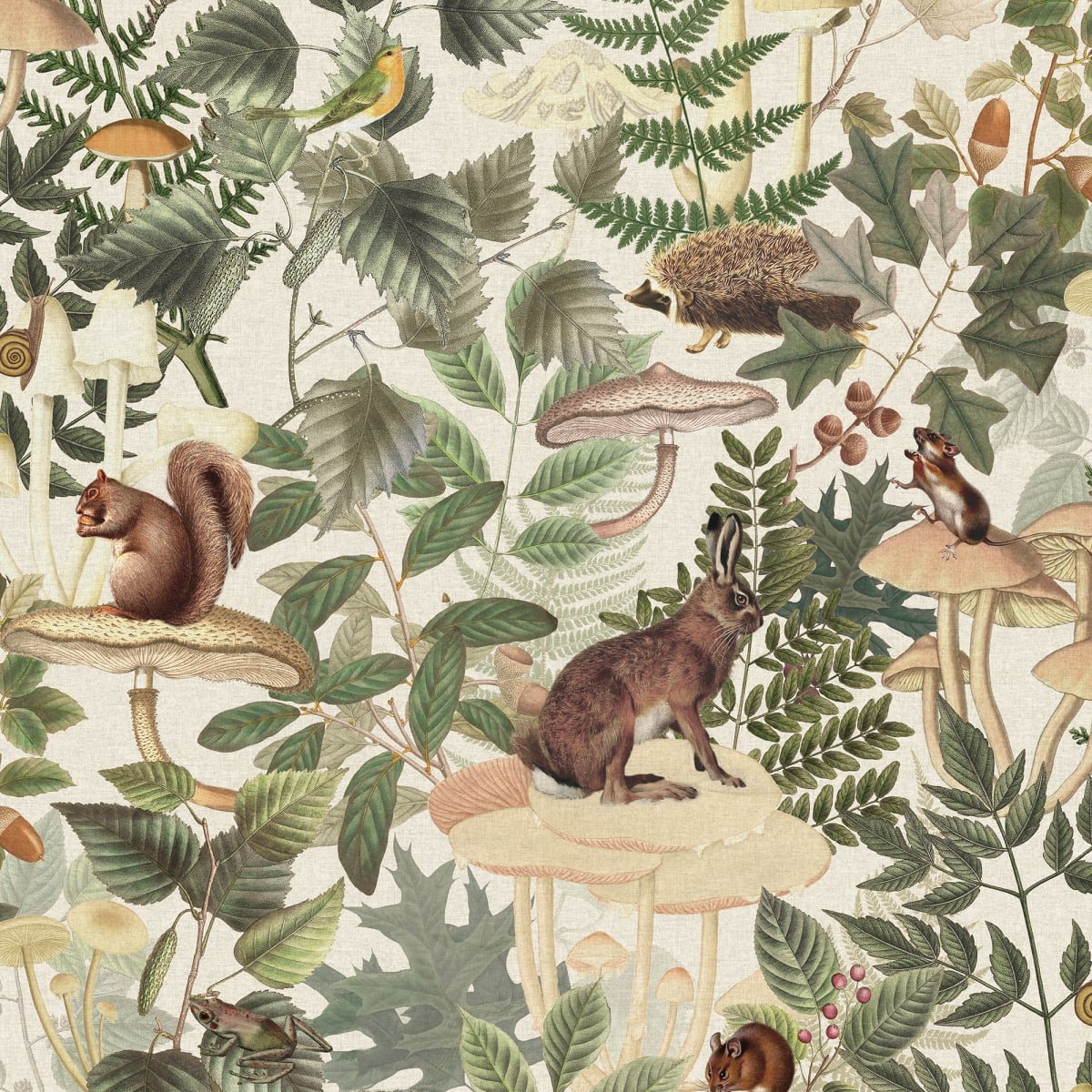 Wildlife Creek Wallpaper - Sand - Rebel Walls - R18001 - Premier Wallcovering