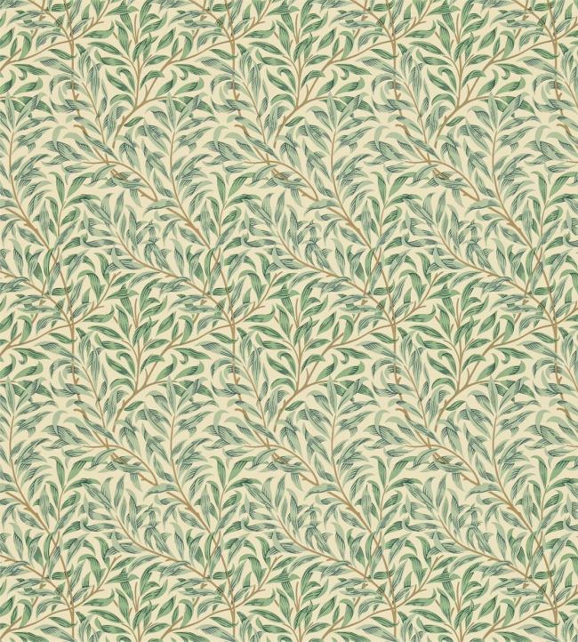 Willow Bough Minor Wallpaper - Privet - 216814 - Morris & Co - Premier Wallcovering