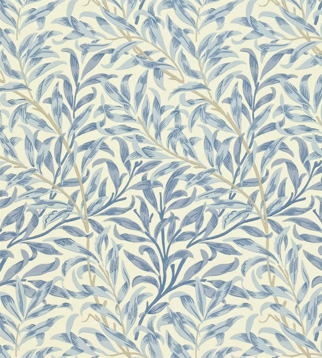 Willow Boughs Wallpaper - Blue - DJA1WB103 - Morris & Co - Premier Wallcovering