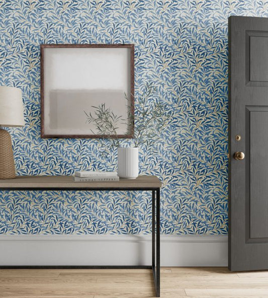 Willow Boughs Wallpaper - Woad - 217080 - Morris & Co - Premier Wallcovering