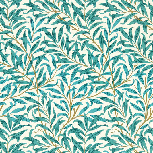 Willow Boughs Wallpaper - Mineral - Clarke & Clarke - W0172/04 - Premier Wallcovering