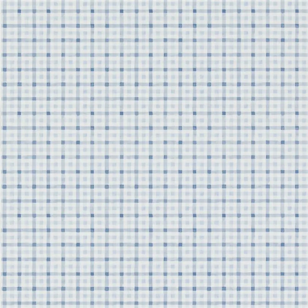 Willow Check Wallpaper - Delft - P587/02 - Designers Guild - Premier Wallcovering