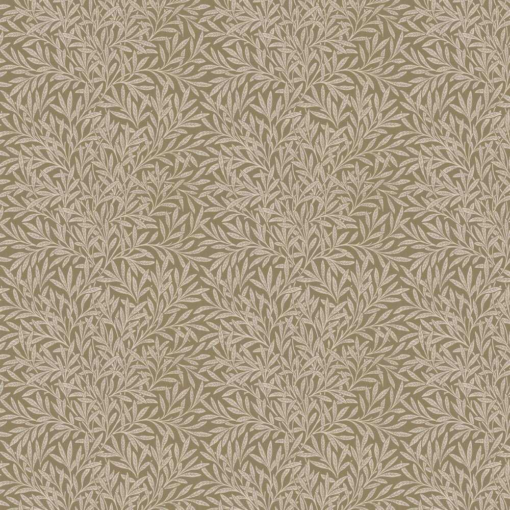 Willow Wallpaper - Olive - 217393 - Morris Wallpaper WD - Premier Wallcovering