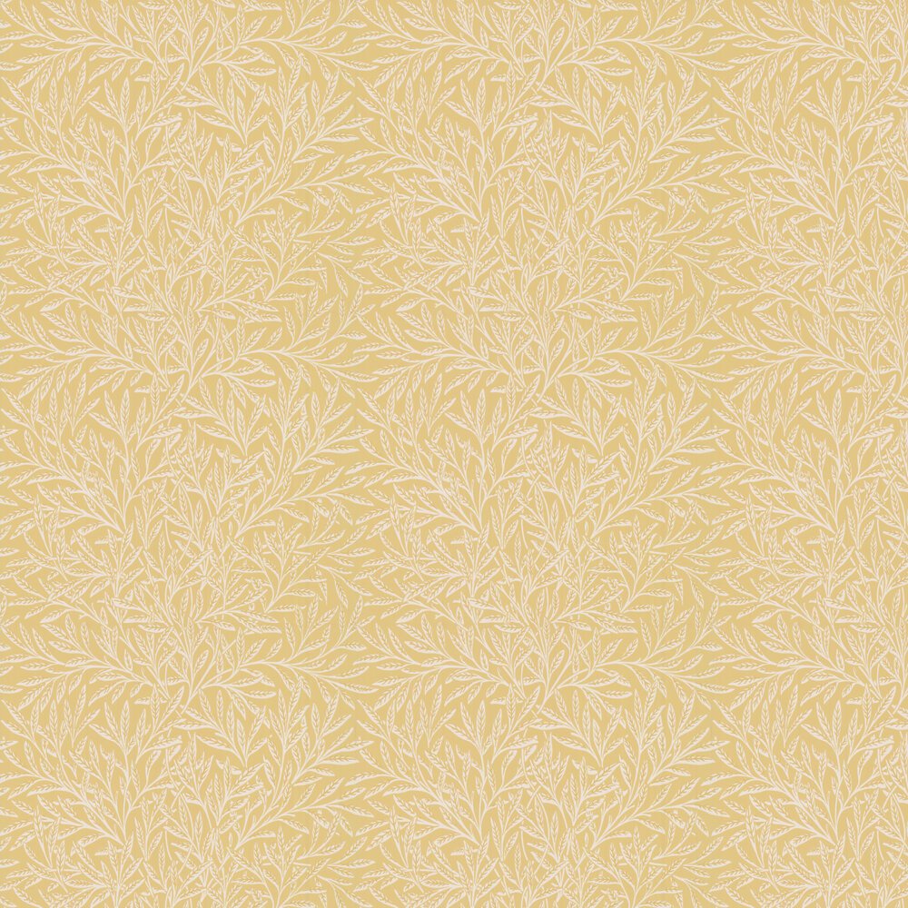 Willow Wallpaper - Weld Yellow - 217392 - Morris Wallpaper WD - Premier Wallcovering