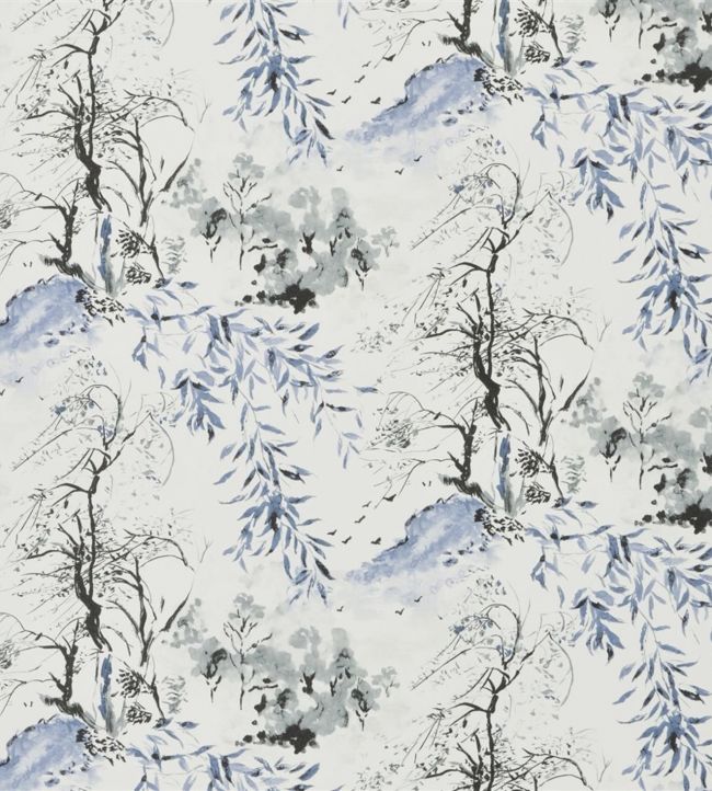 Winter Palace Wallpaper - Indigo - PDG651/03 - Designers Guild - Premier Wallcovering