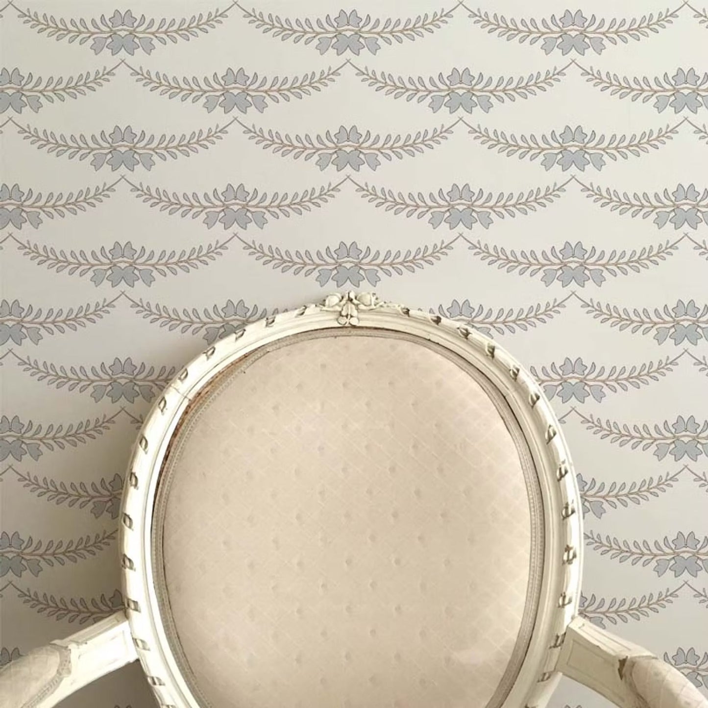 Wisteria Wallpaper - Grey - Ottoline - W/WIS/101/2 - Premier Wallcovering