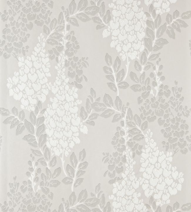 Wisteria Wallpaper - Pavilion Gray - 2201 - Farrow & Ball - Premier Wallcovering