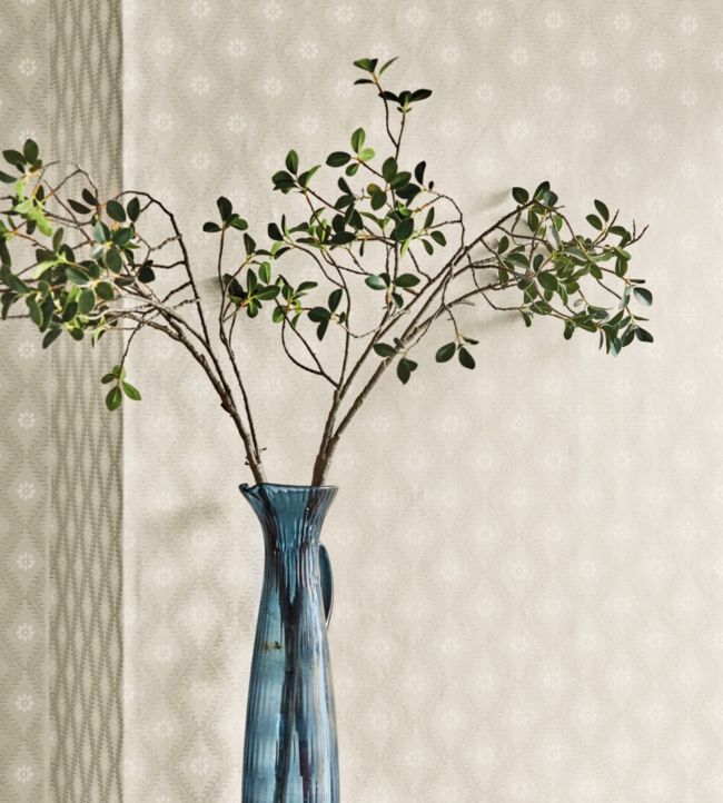 Witney Daisy Wallpaper - Lagoon - DLMW216873 - Sanderson - Premier Wallcovering