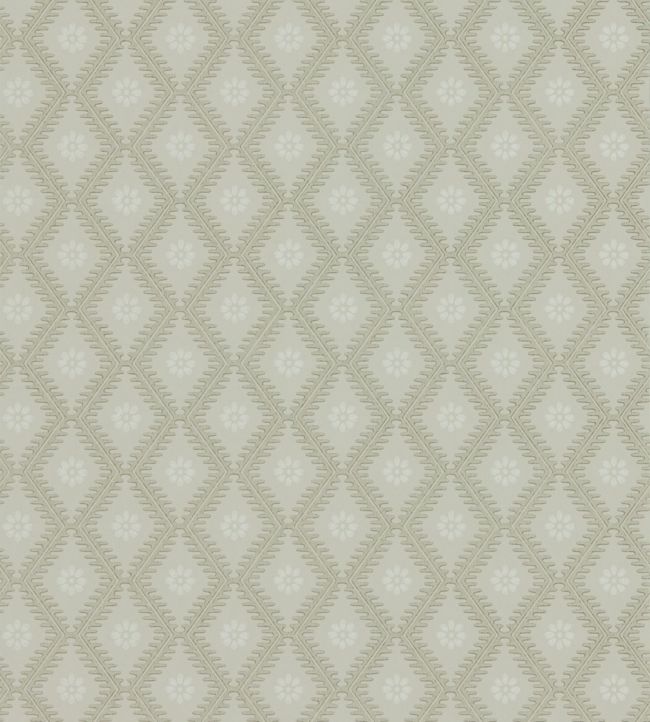 Witney Daisy Wallpaper - Linen - DLMW216875 - Sanderson - Premier Wallcovering