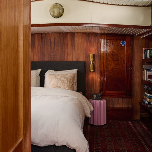 Wood Panel Mahogany Wallpaper - Brown - NLXL - MRV - 29 - Premier Wallcovering