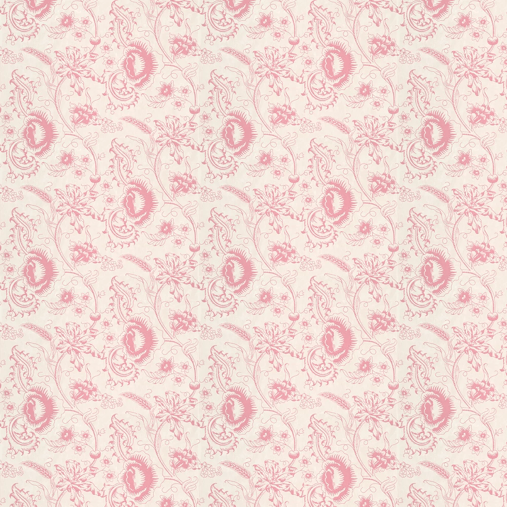 Woodblock Mono Wallpaper - Dresser - Little Greene - 0291WODRESS - Premier Wallcovering