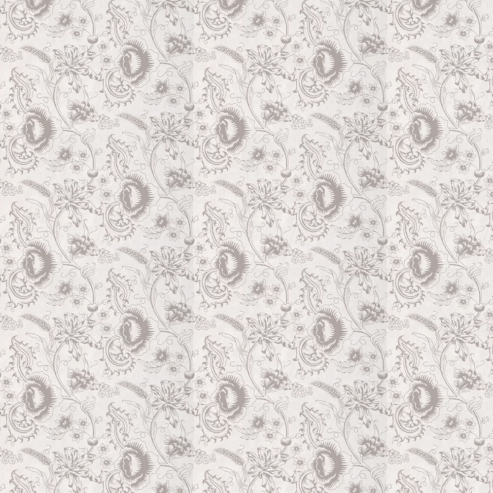 Woodblock Mono Wallpaper - Dolphin - Little Greene - 0291WODOLPH - Premier Wallcovering