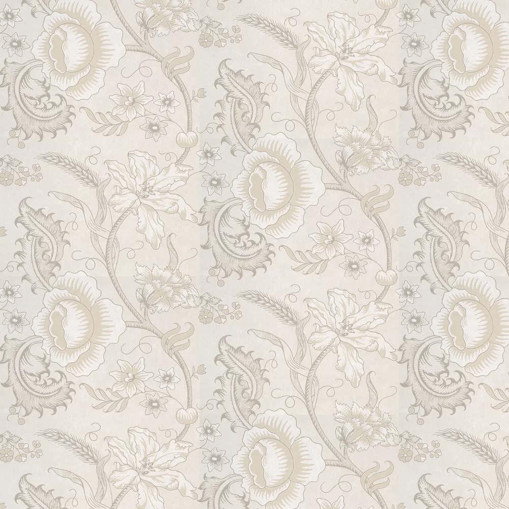 Woodblock Trail Wallpaper - Wash - Little Greene - 0291WOWASHZ - Premier Wallcovering