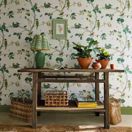Woodland Chorus Wallpaper - Botanical/Multi - DABW217230 - Sanderson - Premier Wallcovering